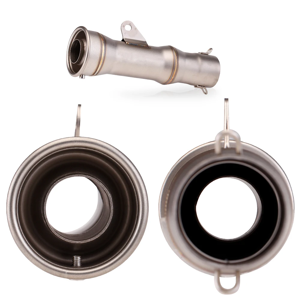 Universal Motorcycle Exhaust Muffler Modify GP Escape Pipe For PCX125 NMAX155 G310R ADV150 XMAX125 GSXR125 CB150R MT15 DUKE250