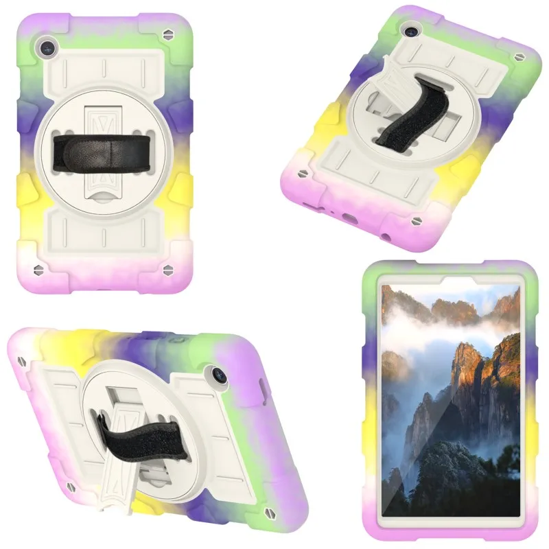 For Samsung Galaxy Tab A9 8.7 Inch 2023 Shock Proof Full Body Kids Children Safe Non-toxic Tablet Cover For SM-X110 SM-X