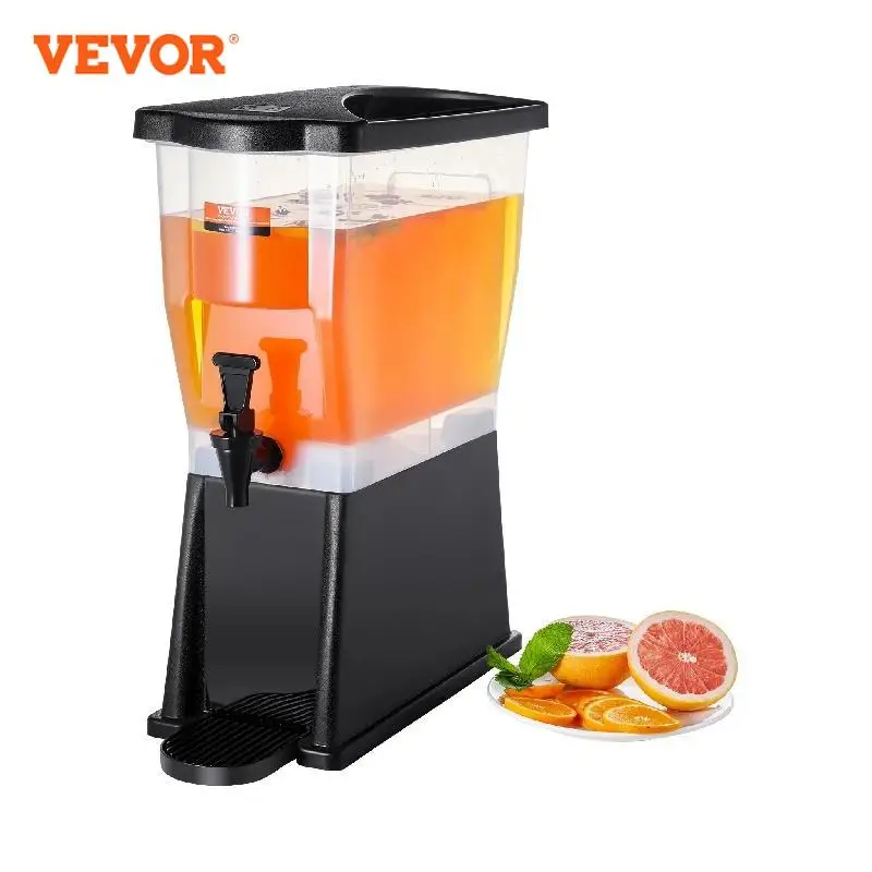 

VEVOR Beverage Dispenser for Parties Plastic Juice Dispenser Tea Lemonade Juice Water Dispenser for Restaurants Hotels Parties