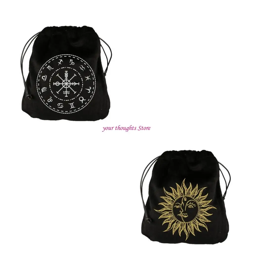 

Держатель Deck Deck Deck Soft Tarots Back Portable Dices Организаторы