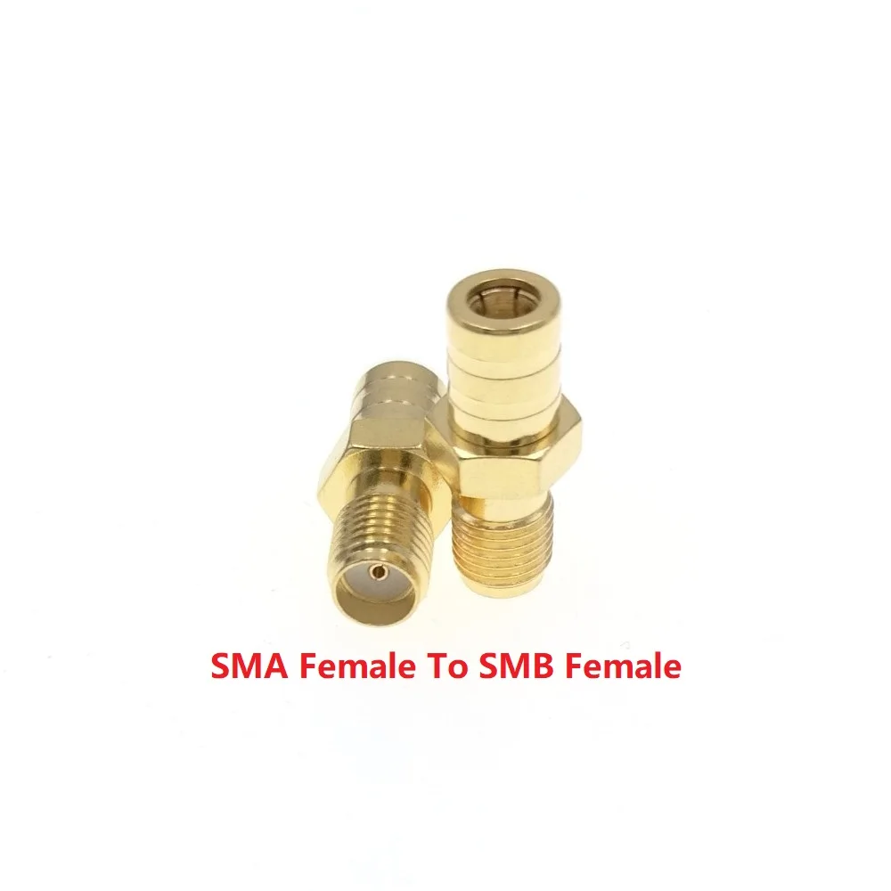 Smb Vrouwelijke Mannelijke Fakra Crimp Pcb Soldeer Mount Voor Rg316 Rg174 Rf Coaxiale Connector Adapter