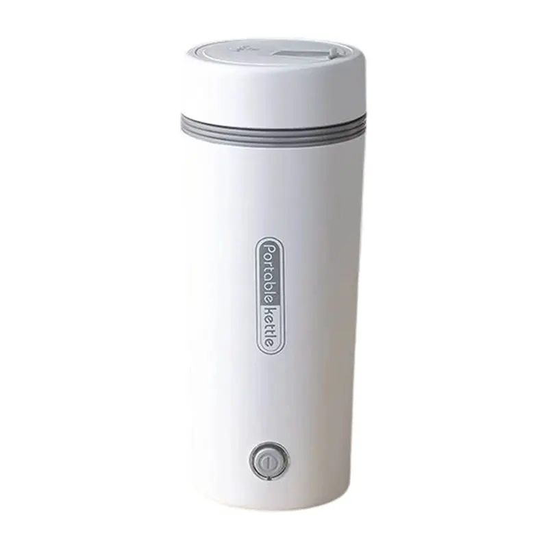 【618サマーセール】ポータブル電気加熱ケトル-350ml-温水ボイラー-空焚き防止機能-自動シャットオフ-オフィス-ホテル-キャンプ用