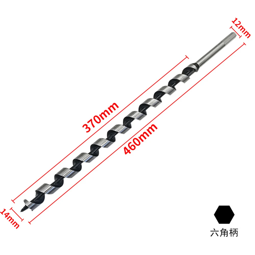 1PC 460mm Long 6-35mm Auger Drill Bits Wood Carpenter Masonry Hobby Wood Drills Set for woodworking bits 6-35mm Woodworking Tool