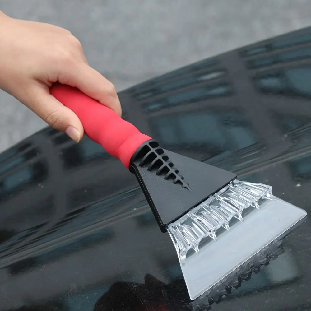 Hot Telescopic Car Windscreen Snow Removal Shovel Frost Removing Portable Winter Snow Scraping Shovel Plastic Ice Scraper