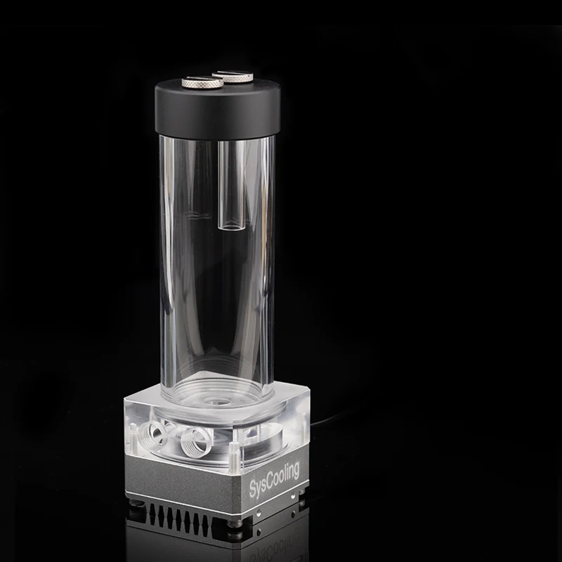 Syscooling Tự Làm Máy Tính Nước Lỏng Làm Mát Bộ Tản Nhiệt Bộ CPU Mềm Ống Nước Làm Mát Bộ