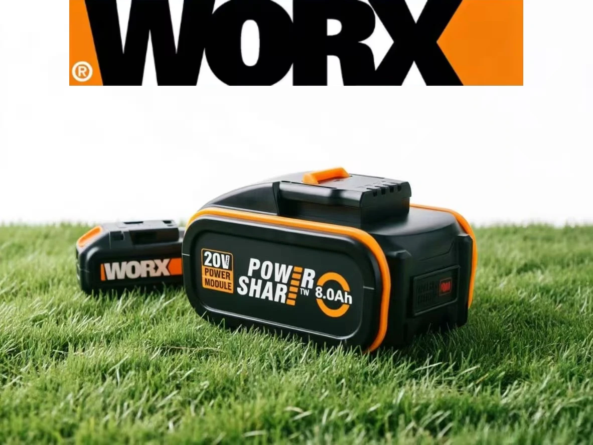 

WORX 20V PowerShare Lithium Battery Replacement High Capacity 6.0Ah For WORX Cordless Power Tools
