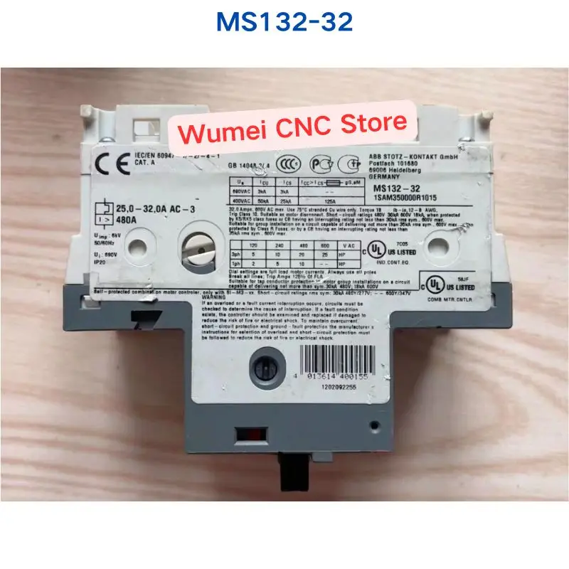 

Second-hand test OK for ABB Protection switch MS132-32 Fast Shipping
