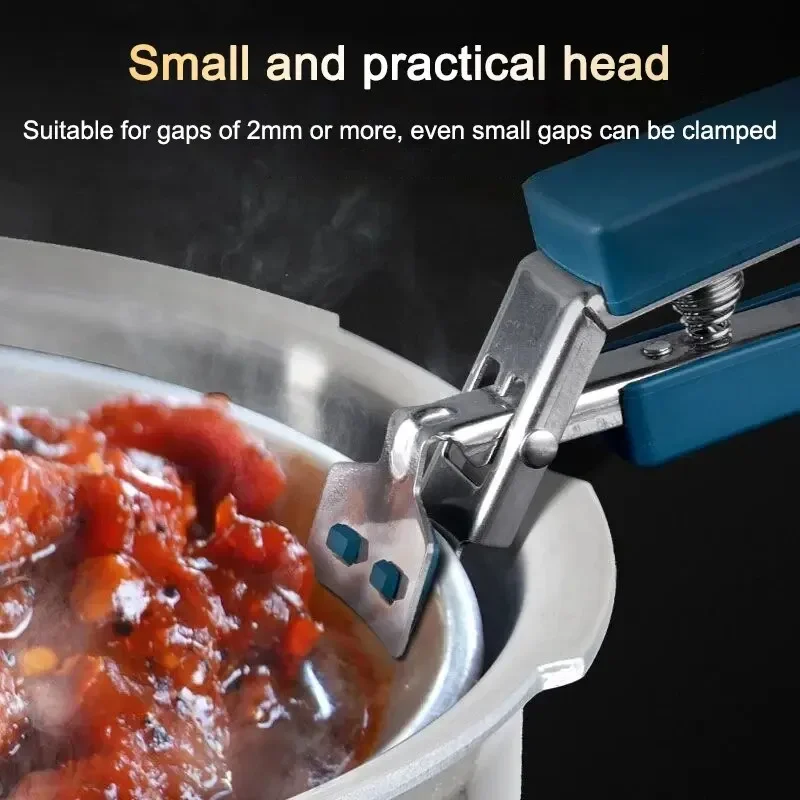 Bowl Clamp Anti Scald Clamp Kitchen Tool Clamp Steaming Vegetable Clamp Anti Slip And Anti Scald Hand Clamp Plate Rice spoon