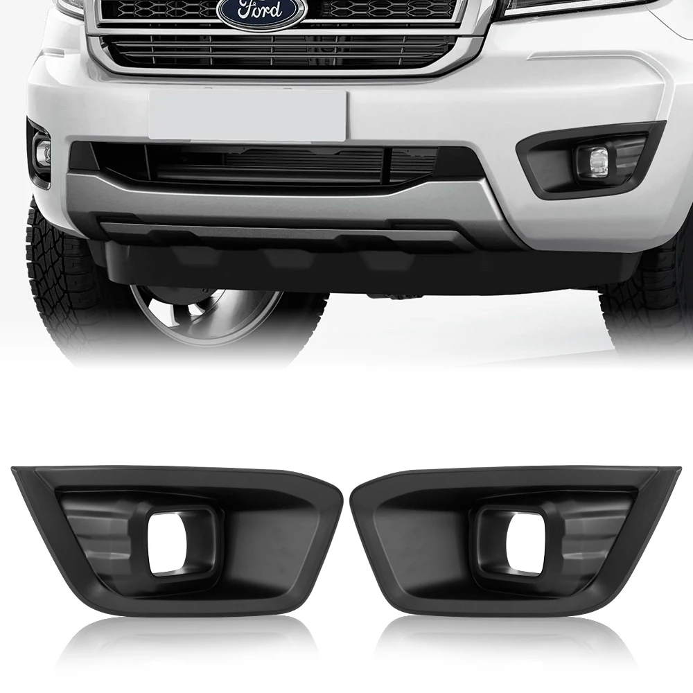 

ABS Fog Light Cover Fog Lamp Cover For Ford Ranger T8 2019 2020 2021 2022 Limited Xl Xlt Basic Model 4X4 Car Accessories