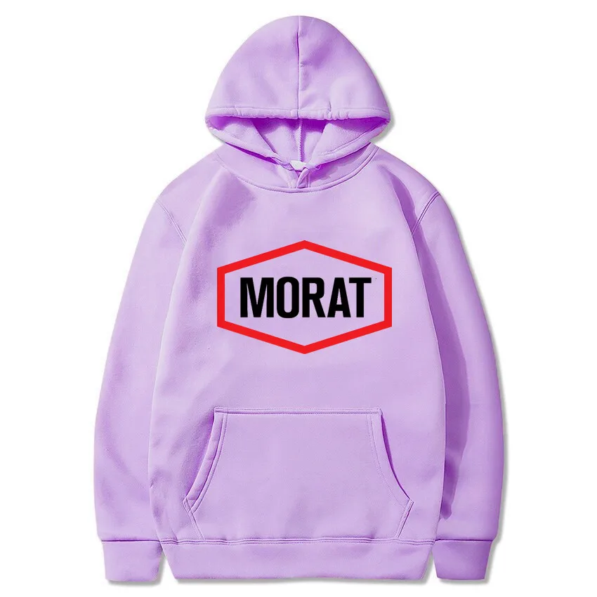 Morat Letter Printing Hoodies Women Autumn Oversize Hoodie Fashion Fleece Sweatshirts Casual Winter Pullover Unisex Tops