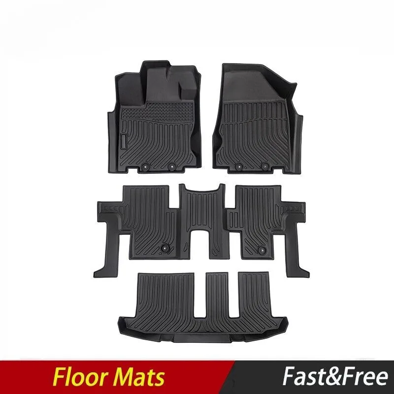 

Car Floor Mats for 2013-21 Nissan Pathfinder All-Weather TPE Rubber Floor Mats United States