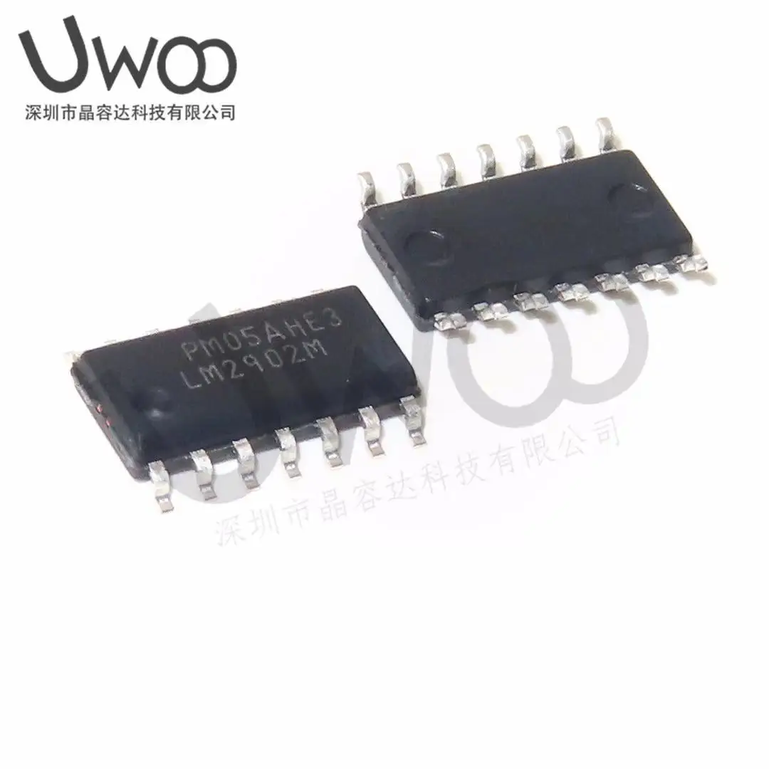 10PCS LM2902MX LM2902M LM2902MX/NOPBIC OPAMP GP 4 CIRCUIT 14SOP New Original Spot Stock