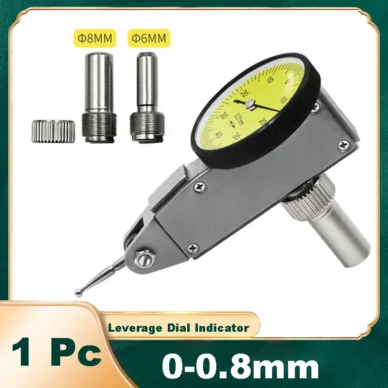 0.01mm Resolution ial Magnetic Table Stand Dial Gauge Micrometer Woodworking Tools 0.8mm Leverage Dial Indicator Precision Gauge