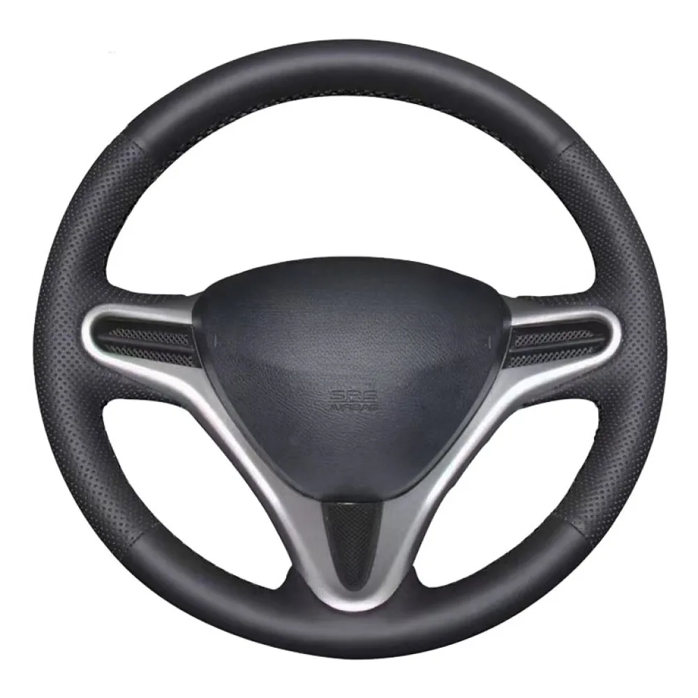 DIY Customize Braid Car Steering Wheel Cover For Honda Civic Old Civic 2006-2011 Steering Wheel Braid Car Interior Accessories