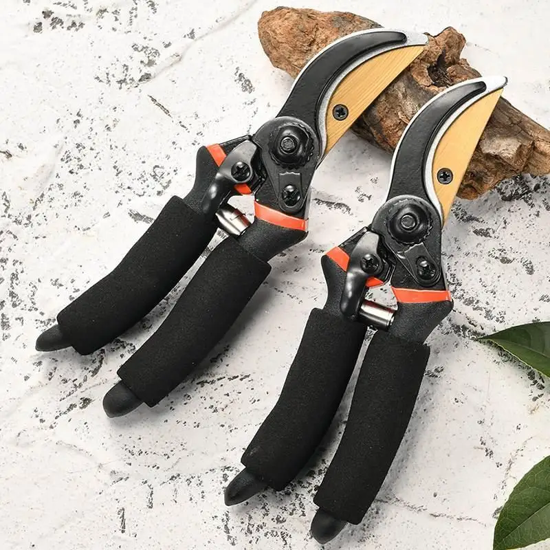 1pc Pruning Shears Garden Shears Professional Premium SK5 Steel with Titanium Pruning Shears for Gardening Ultra Sharp