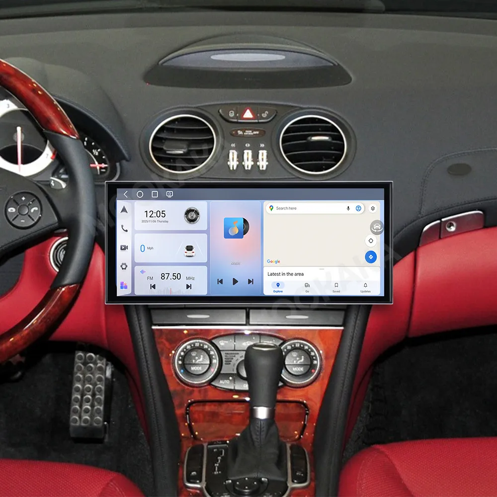 

Touch Screen Car Radio For Mercedes-Benz SL 2003-2010 Android GPS Automotive Multimedia Auto Radio Stereo Receiver Head Unit