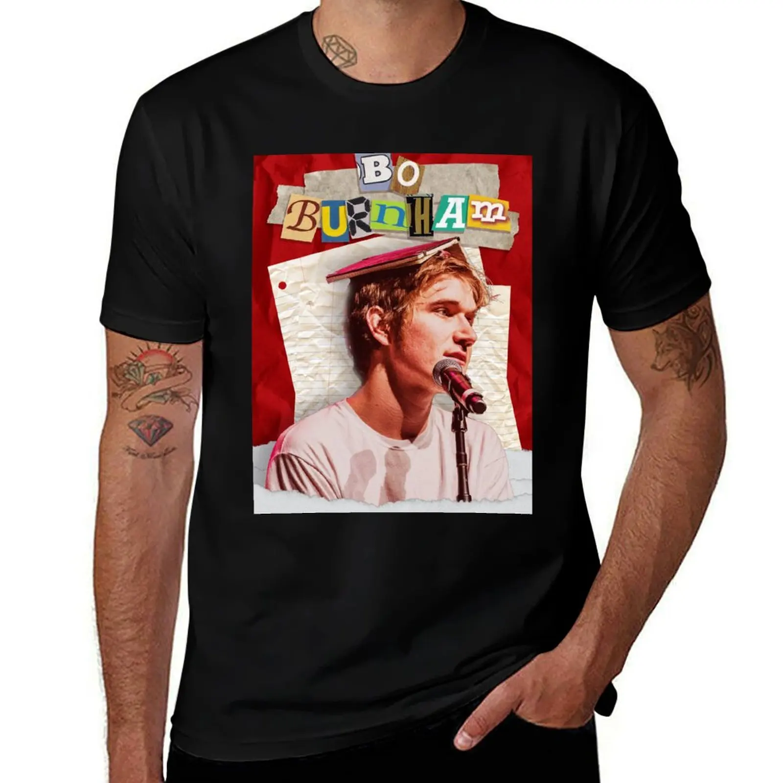 

Bo Burnham T-Shirt man t shirt heavy cotton t shirt man cotton anime t shirts for man T-shirt
