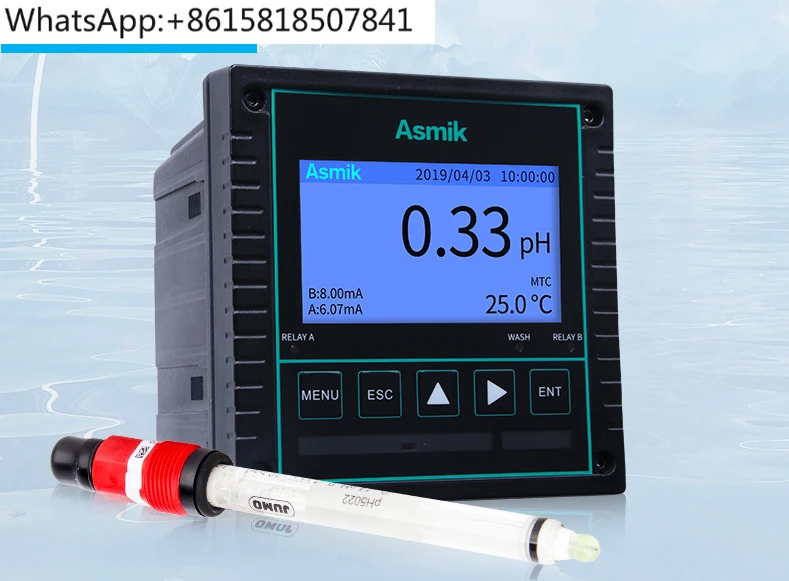 

PH meter controller electrode industrial wastewater ORP detection sensor detector probe acidity meter