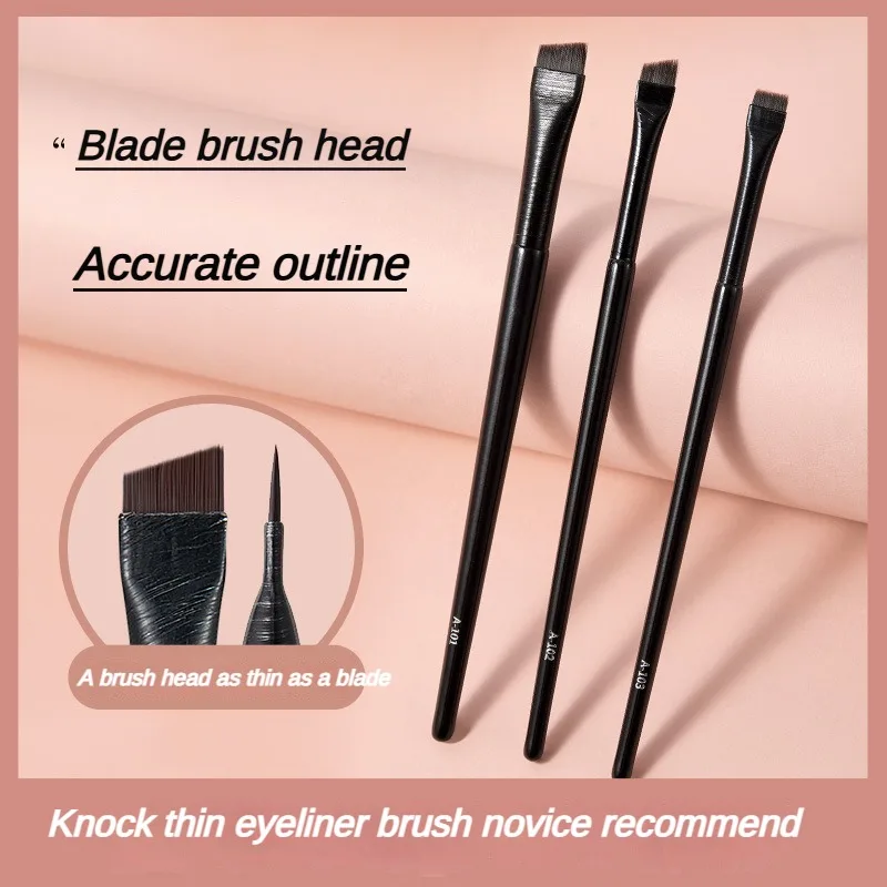 

Innovative Fine Eyeliner Makeup Brush Set Fine Eyeliner Brush Eyebrow Brush High Quality Eyebrow Contour Makeup tool Beauty tool