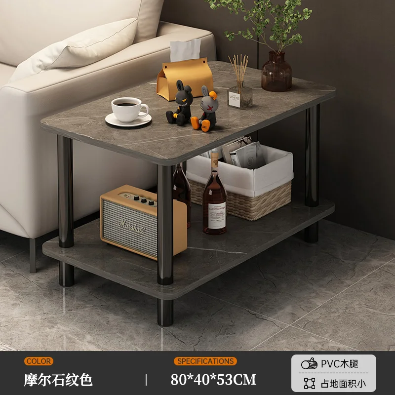 ソファサイドテーブル シンプル リビングルーム オフィス テーブル 収納ラック ライトラグジュアリー ビジネス交渉に便利 小型テーブル