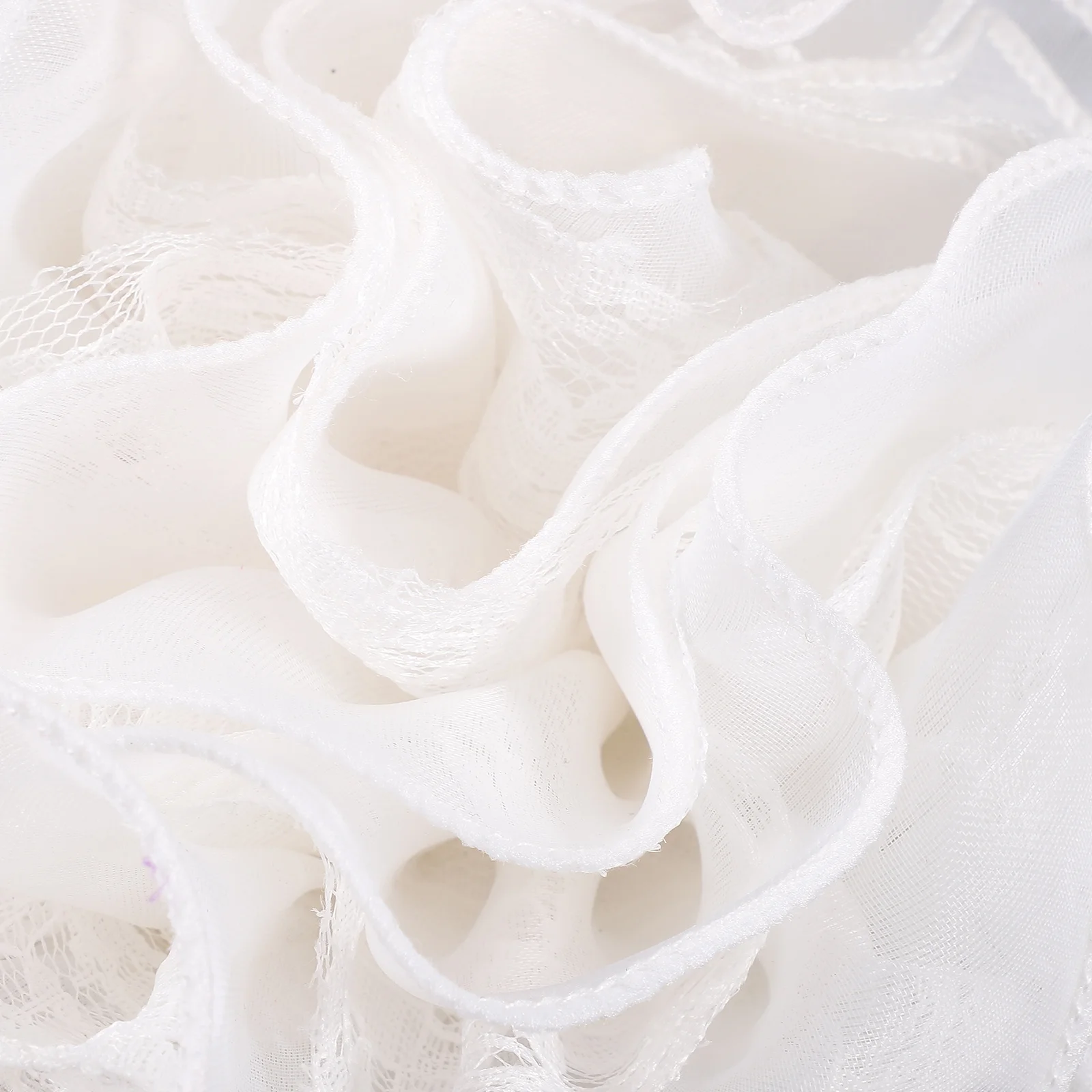 

Elegant Large Lace Flower Durable Women Hair Accessories Bridal Wedding Party Costume Cosplay Photo Prop Comfortable Wear Formal