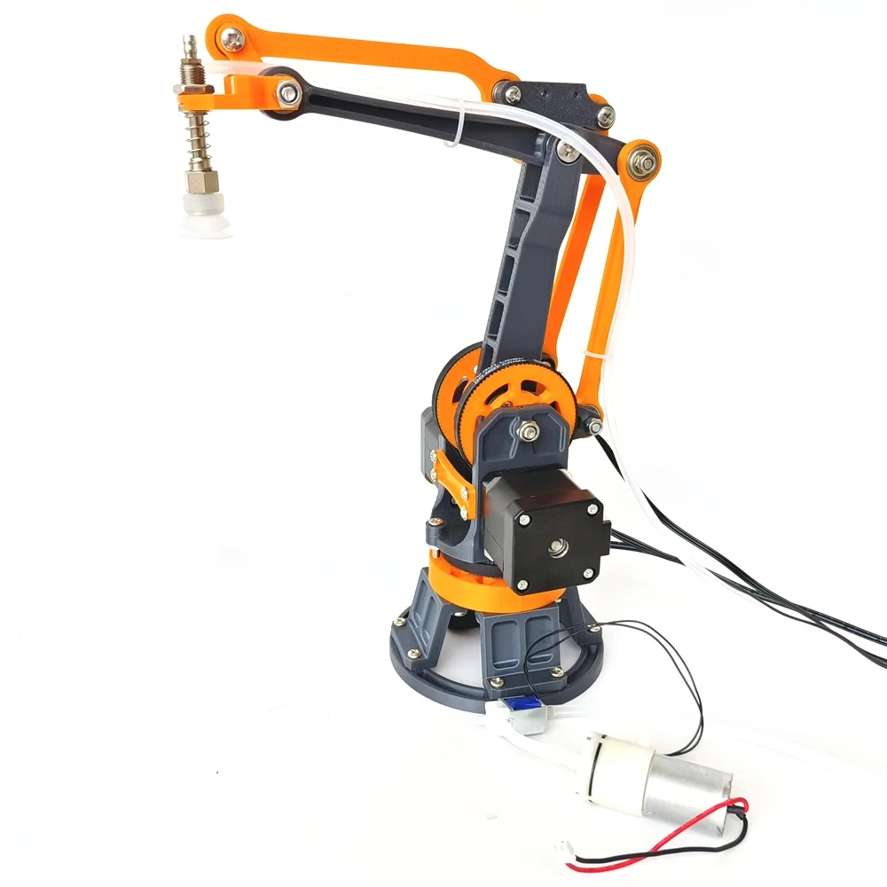 4-Achsen-Schrittroboterarm, hochpräziser 3D-Druckarm für Arduino, CNC-Treiberroboter, DIY-Kit mit Saugnapf, programmierbarer Roboter – Detail 3