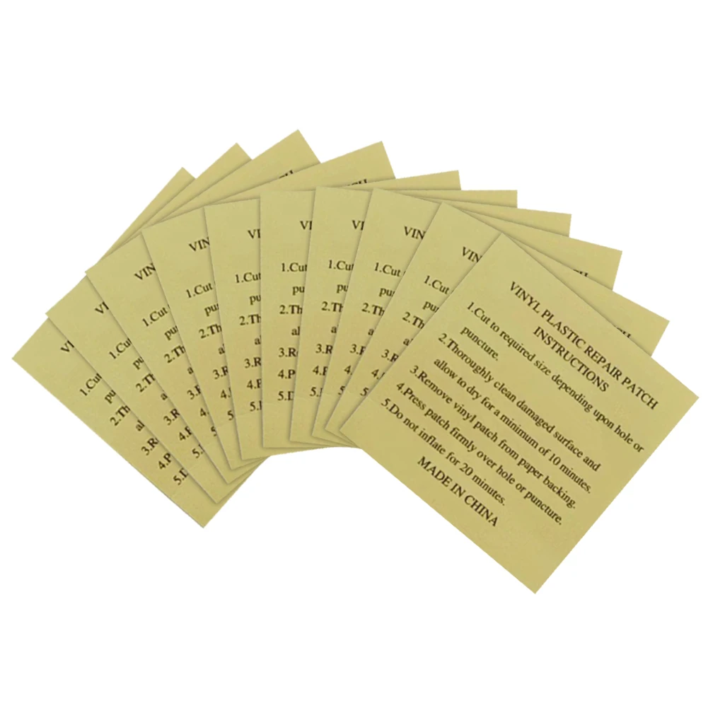 Waterproof Transparent Self Adhesive Sticker Cloth Patches Outdoor Tent Repair Tape Inflatable Toys Pool Float Air Bed Patch Kit