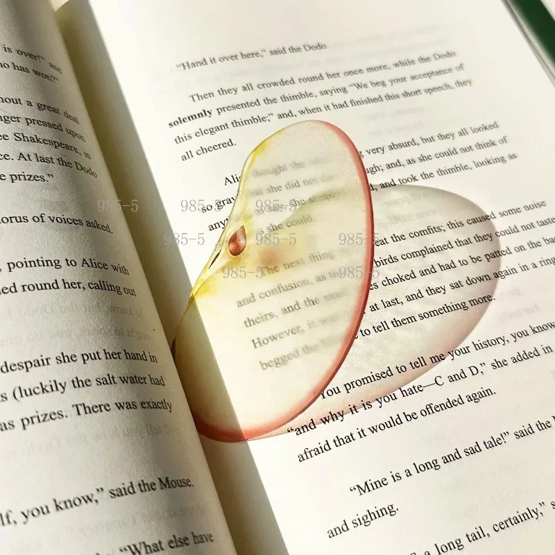 High Value Transparent Acrylic Bookmark Grape Design Ins Style Lovely Present