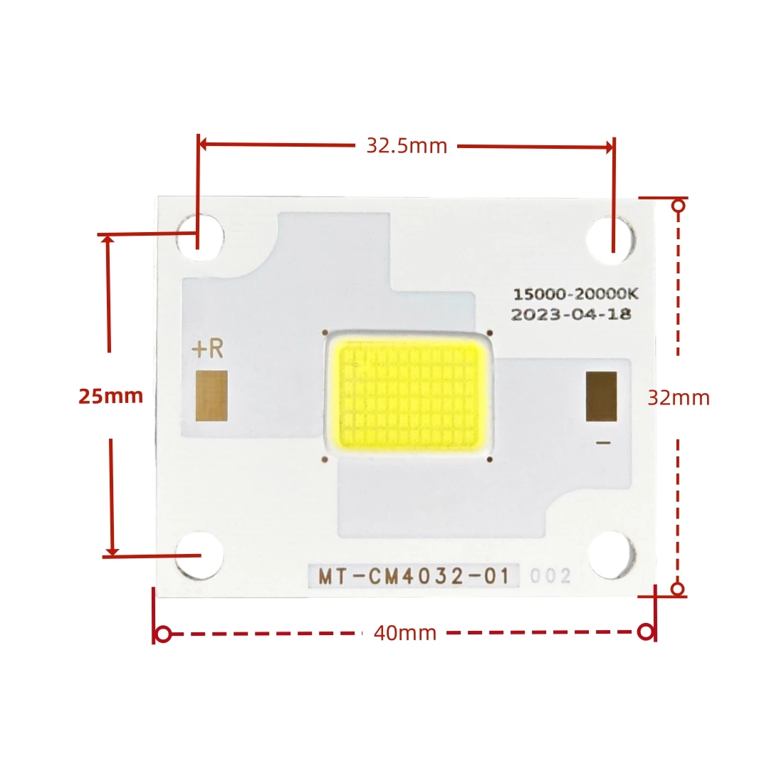 

Светодиодный источник света для проектора, лампа-модуль 6S12P, 72 белых светодиода, 15000-20000K, для самостоятельного ремонта, 50W 17-19V CM4032
