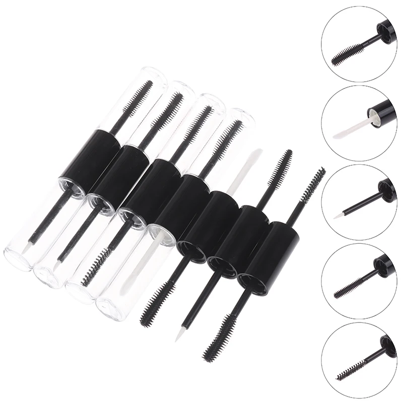 

Eyeliner Lip Gloss Tubes With Wand Double-ended Empty Mascara Tube Applicator Eyelash Cream Container Plastic Lipstick Lip Balm