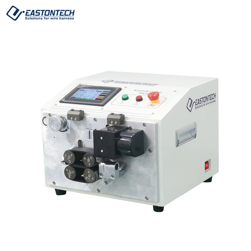 EW-1265 Automatic Computer Heat Shrinkable Sleeve Pipe Cutting Machine Rubber Cutting Machine And Cutting Tube Belt Machine