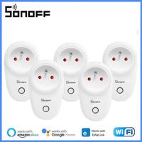 Sonoff S26R2 Wifi Smart Socket DE/BR/FR/IL Smart Plug Module Remote Control Via Ewelink APP, Work With Alexa Google Home