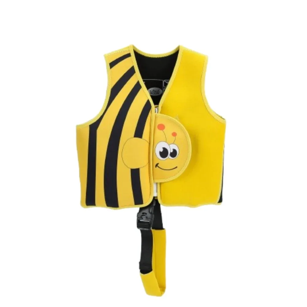 Not Falling Off Child Buoyancy Vest Adjustable Stable Baby Swimming Jackets Anti Rollover Cartoon Floating Vest Child