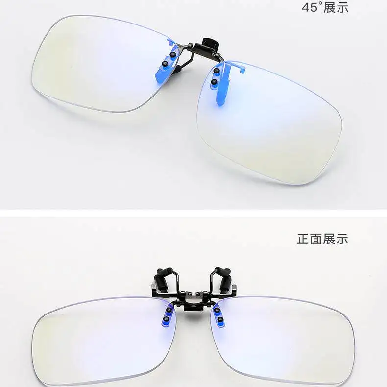 Reading glasses clip-on, magnifying text for men and women, suitable for reading newspapers and using mobile phones