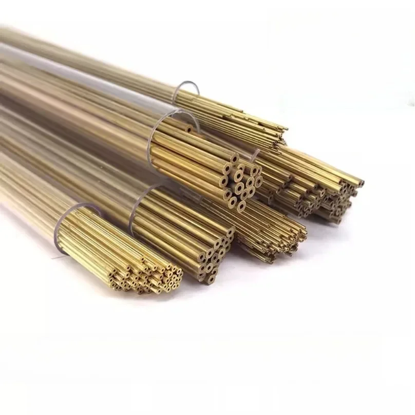 Perforator Electrode Brass Tube EDM Machine Puncher Discharge Perforator Accessories 0.2-3.0mm 400mm