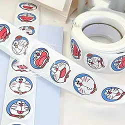 Doraemon máquina Catsticker rollo compartimento de equipaje decoración sellado pegatina teléfono móvil pegatinas niños juguete regalo de cumpleaños