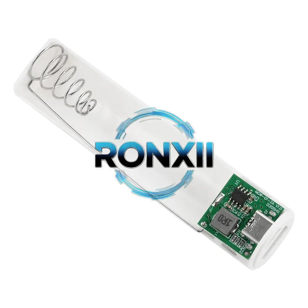 Mountaineering Deduction DIY Welding Free 1 Section 18650/21700 Portable Power Kit Tpye-C Interface 5V 2A Fast Charging