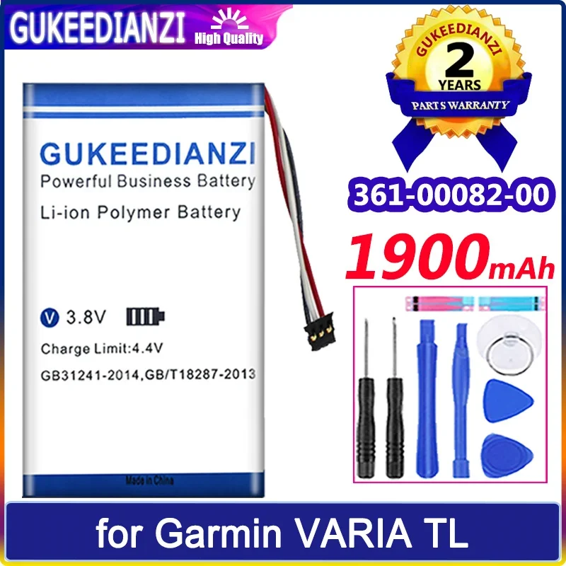 

Аккумулятор GUKEEDIANZI 361-00082-00 1900 мАч для аккумуляторов Garmin VARIA TL