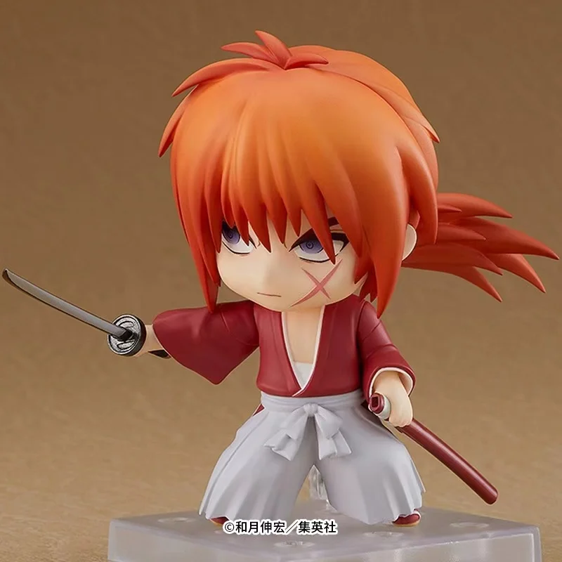 In Stock Original GOOD SMILE GSC1613 Kenshin Himura Rurouni Kenshin Official Anime Figure Genuine Collectible Action Figure Toy