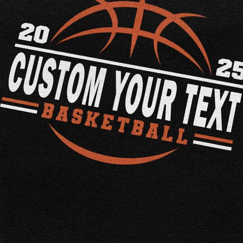 남성 맞춤 농구 팀 이름 티셔츠 반팔 코튼 티셔츠 발렌타인 데이 선물 레저 맞춤형 텍스트 디자인 티셔츠