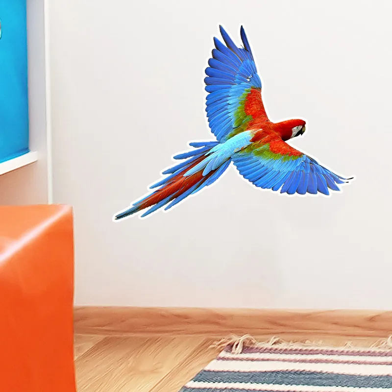 Little Bird Flying PVC Waterproof Sticker Durable Water-Resistant Decal for Indoor And Outdoor Use CM31