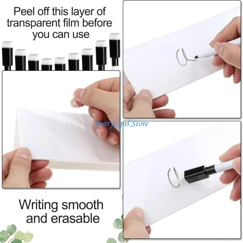 C7AB Strong Writing Identification Displays For Tables In Bulk Pack Of 20 Pieces