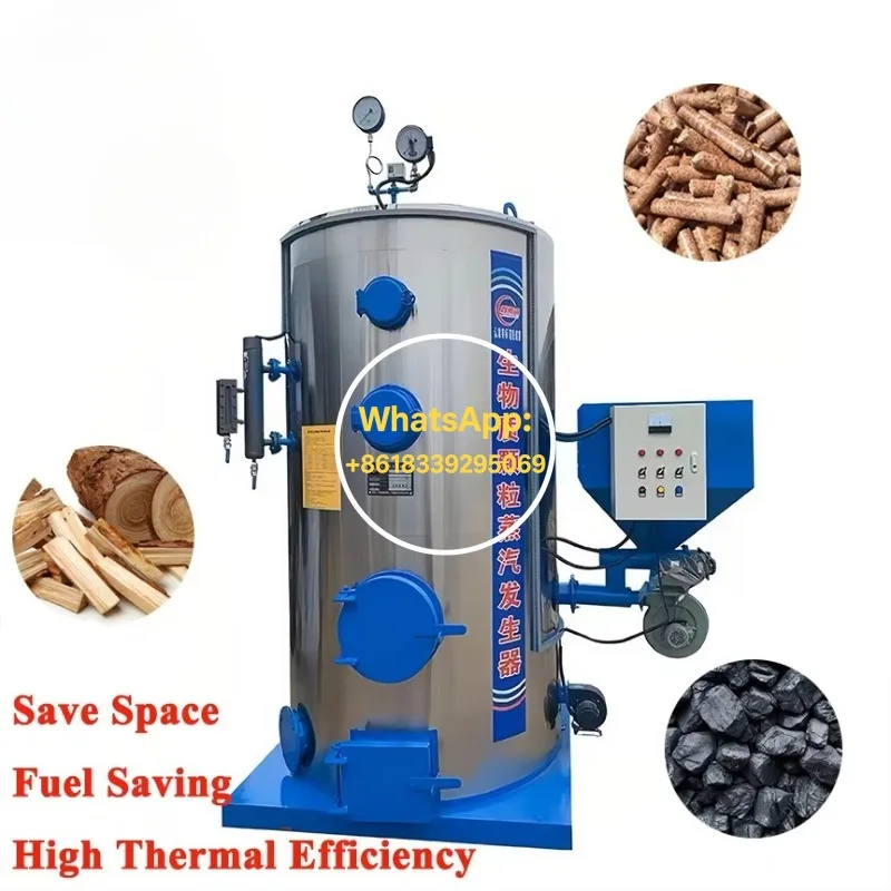 Commercial Industrial Steam Generator 500kg Automatic Feeding Heating System for Continuous Production