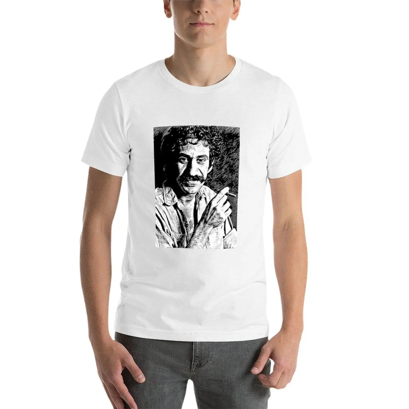 Jim Croce T-Shirt t shirt for man 100 percent cotton t shirt personalised t shirts cotton 100%