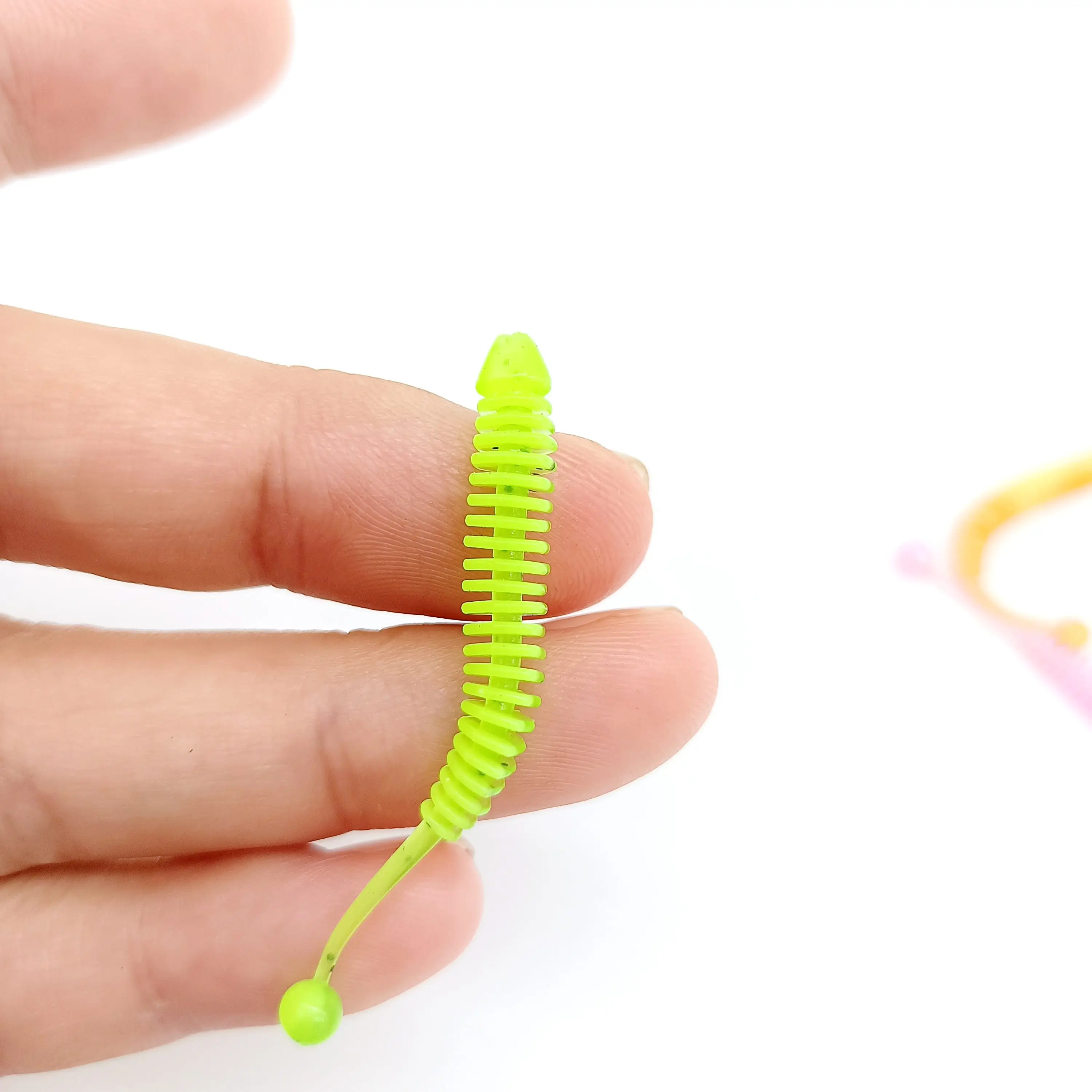 DUODUOYU 10PCS Mini Weiche Angeln Locken 47mm/57mm/77mm Nadel Silikon Swimbait Wobbler Künstliche köder Seebarsch Angelgerät – Detail 13