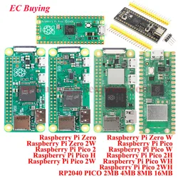 Raspberry Pi Zero W 2W Raspberry Pi Pico 2 Pico W H 2H 2W WH 2WH RP2040 RP2350 Wireless WiFi Bluetooth-compat Development Board