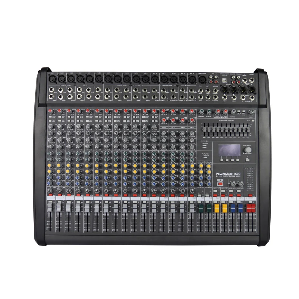

Цифровой аудиомикшер Powermate 1600-3 Dual DSP Effector Stage Controller