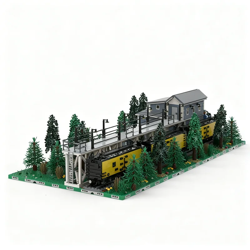 6769pcs MOC Icing House Platform Style 2 Modular Buildings Model Building Blocks Construction Christmas Gift Toy 3D DIY Craft