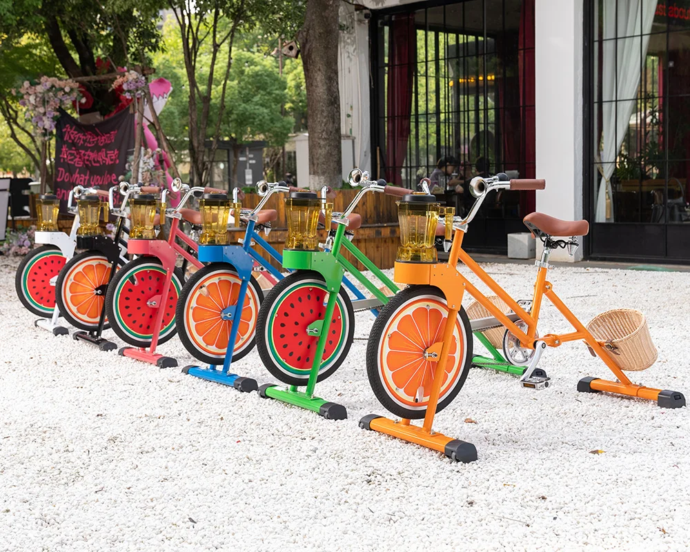 

Коммерческий гибридный электрический велосипед-генератор ATV&UTVEXI с педальным приводом, блендер для смузи и фруктов, колеса из алюминиевого сплава 20 дюймов, 9 скоростей