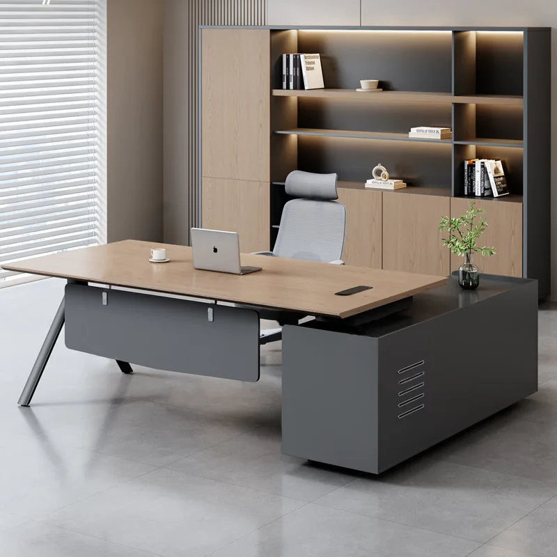 CEO desk Simple Boss , Elegant Office Computer , Executive , Business Manager Desk And Chair